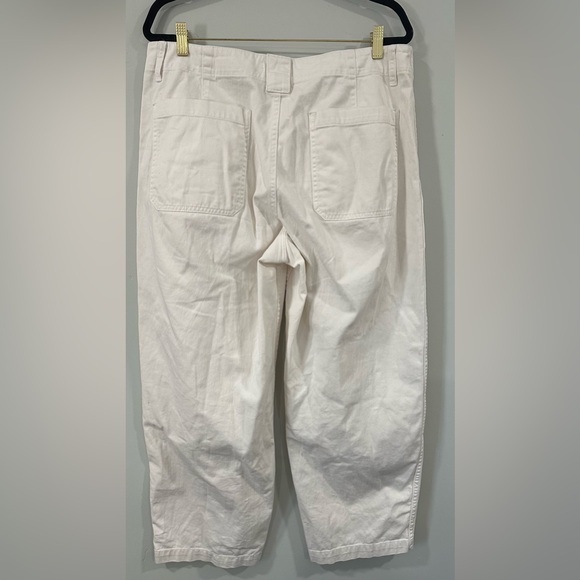 Madewell Women's Straight Leg Jeans - Cream size 31 style #NV175 SU25 - Picture 3 of 11